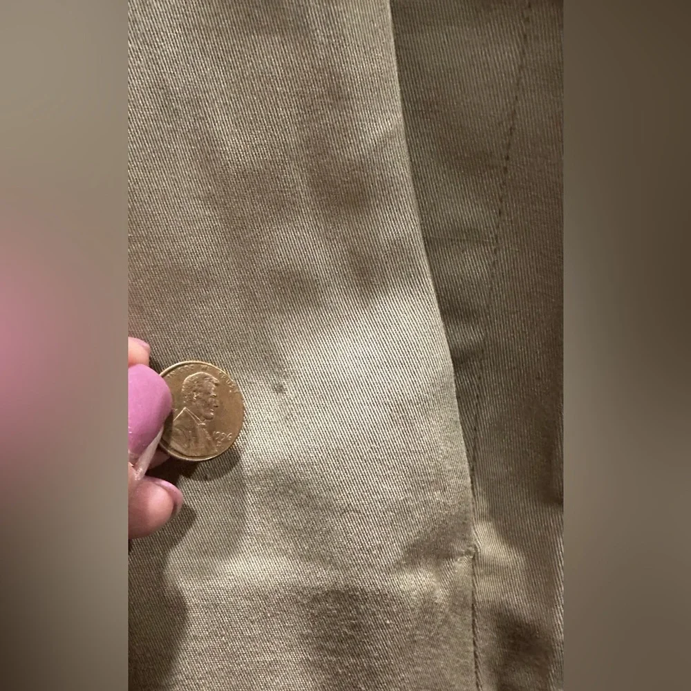 John Varvatos Chino Pants Cork NEW NWT Reg $328 Sz 50, Waist approx 34 Beige